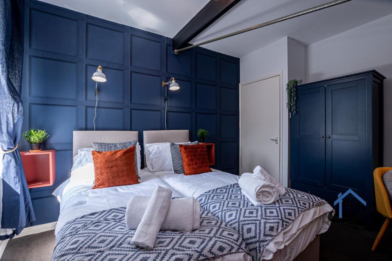 Flat 5, Super King Bed, Free Parking, Workspace, Free Wi-Fi Nottingham Eksteriør billede